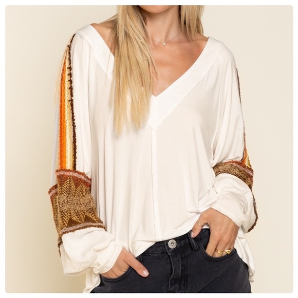 POL Out And About With Print Top - Picture 3 of 14